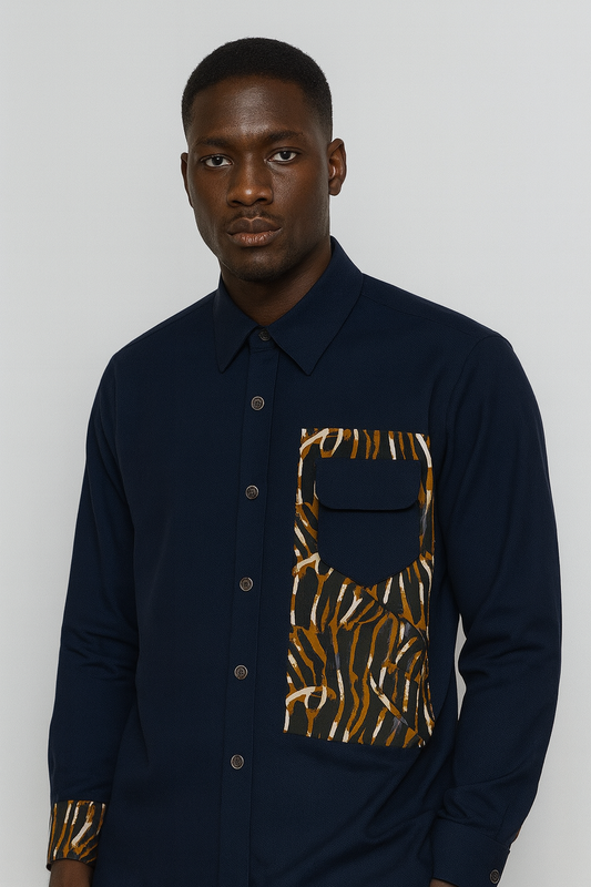 Obrempong Noir Heritage Shirt